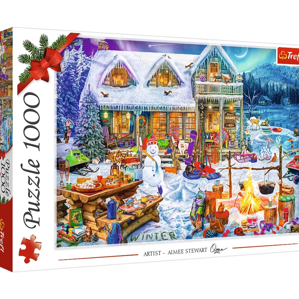 Puzzle 1000 XMAS Zimowy czas