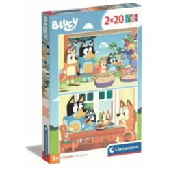 Puzzle 2x20 Supercolor: Bluey