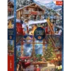Puzzle 2x500 XMAS Święta w górach