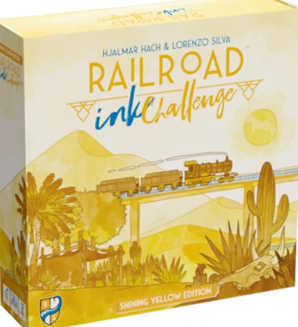 Railroad Ink Challenge - Shining Yellow Edition