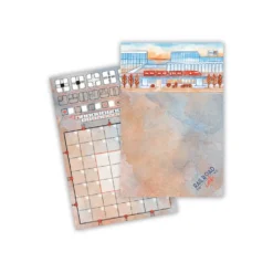 Railroad Ink: Promo Board #2 – Red Train