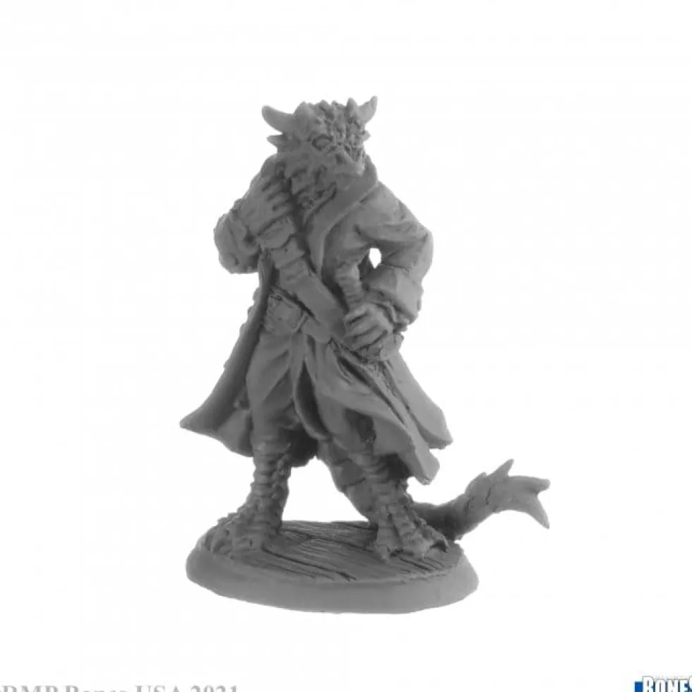 Reaper Miniatures: Captain Blackscale - Dragonfolk Pirate