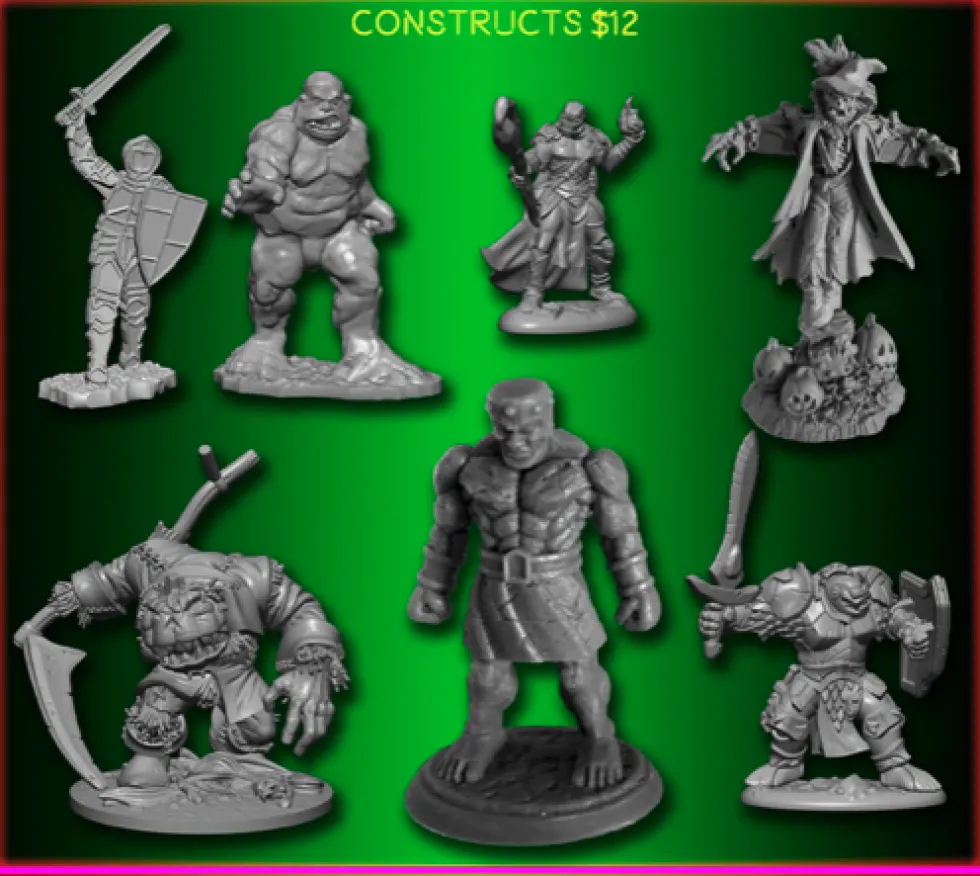 Reaper Miniatures: Constructs