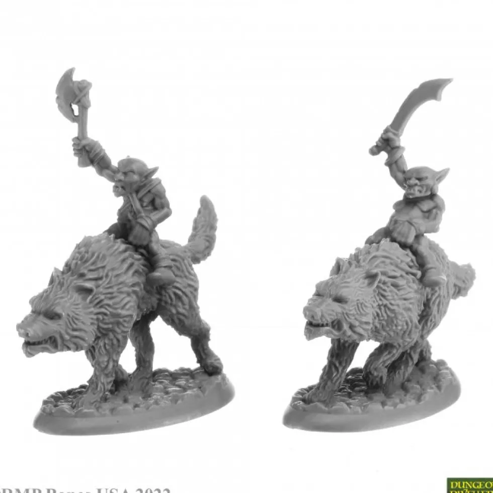 Reaper Miniatures: Goblin Wolfriders