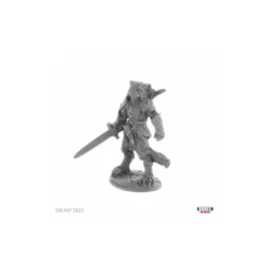 Reaper Miniatures: Mal - Catfolk Fighter