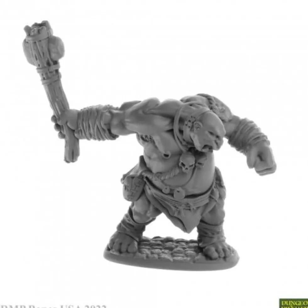 Reaper Miniatures: Ogre Clubber Ogre Fighter