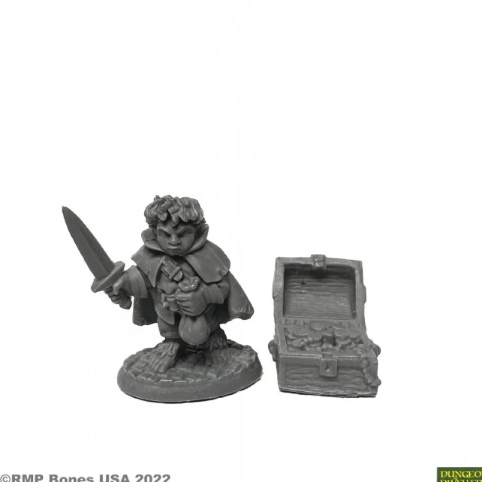 Reaper Miniatures: Stitch Thimbletoe - Halfling Thief