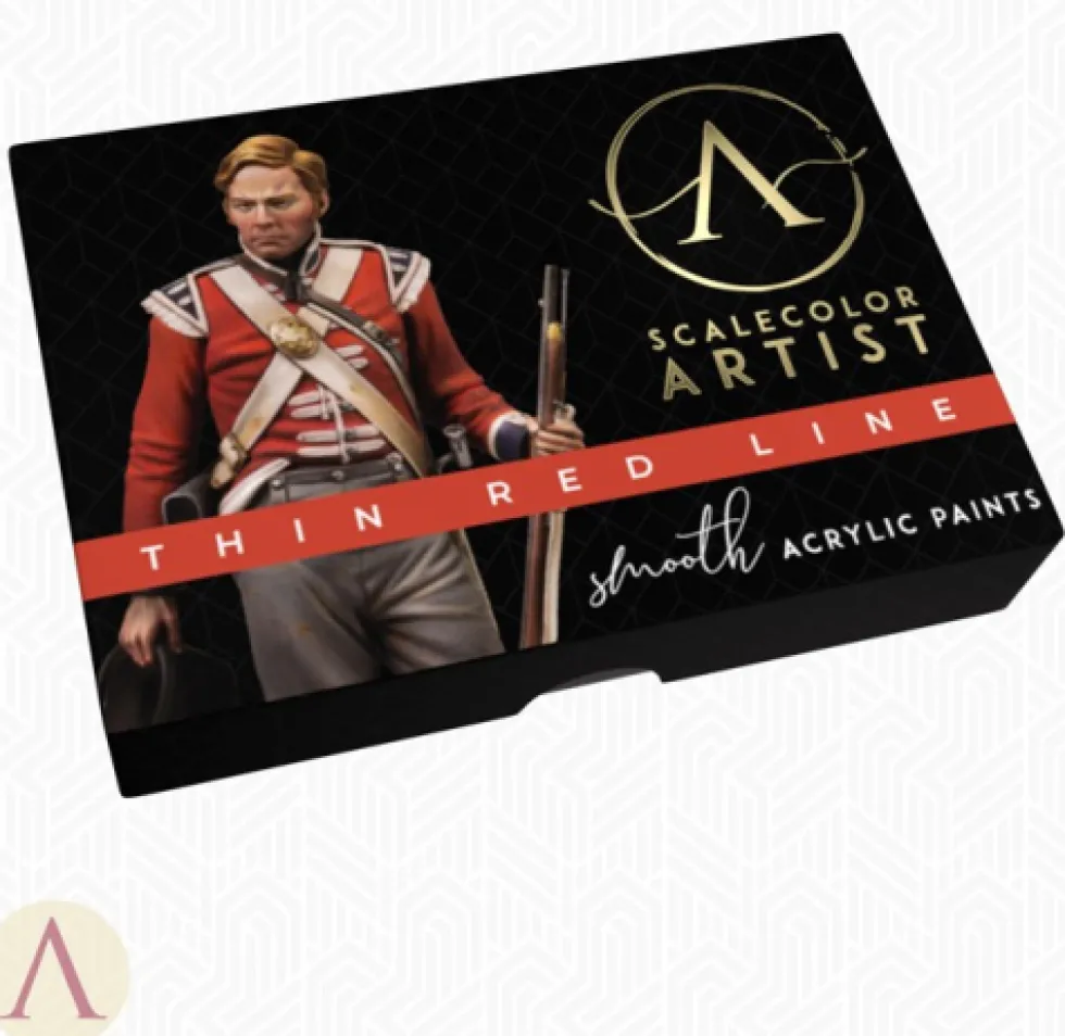 Scalecolor Artist: Thin Red Line Paint Set