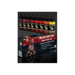 Scalecolor: BLOOD and FIRE Red Paint Set
