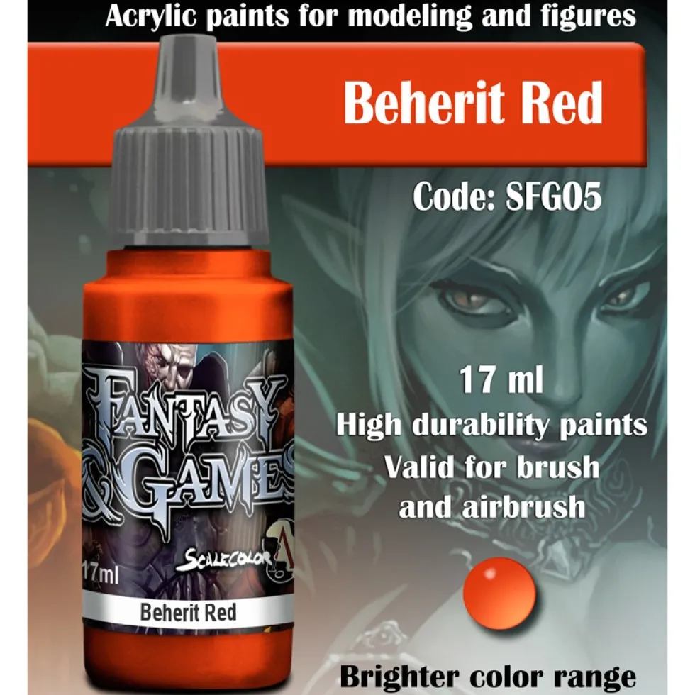 Scalecolor: Fantasy & Games - Beherit Red