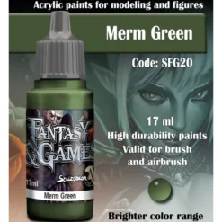 Scalecolor: Fantasy & Games - Merm Green