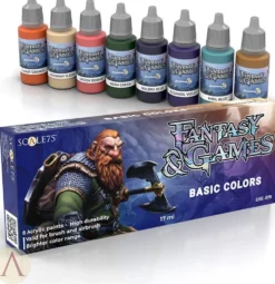 Scalecolor: Fantasy & Games - Paint Set - Basic Colors