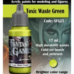 Scalecolor: Fantasy & Games - Toxic Waste Green