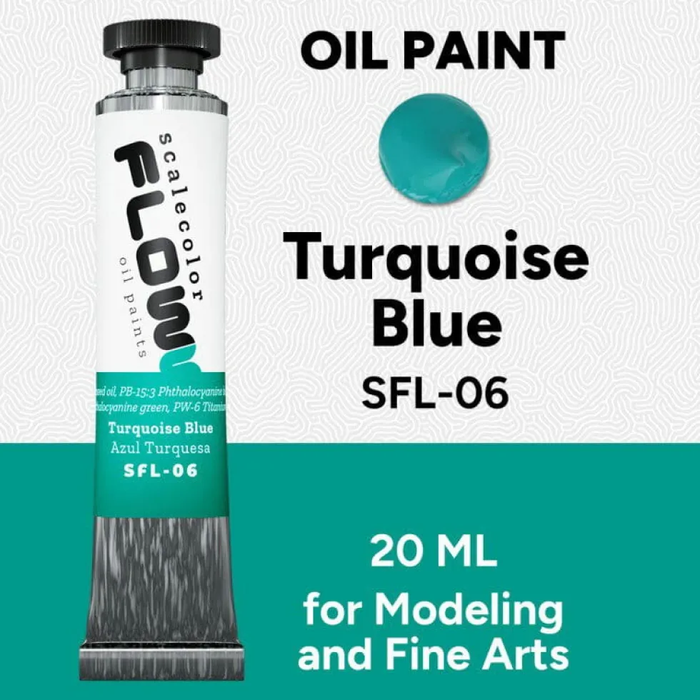 Scalecolor: Floww - Turquoise Blue