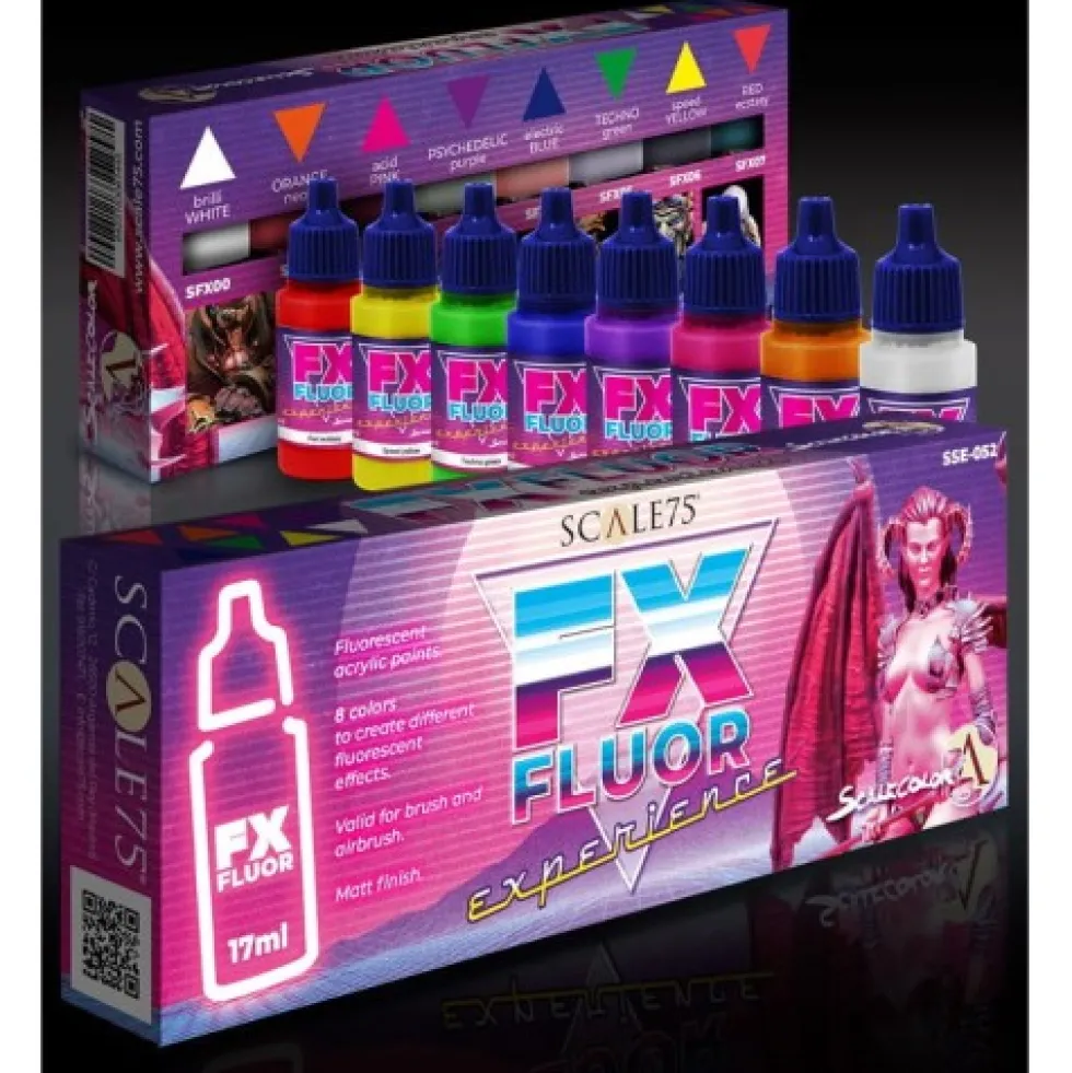 Scalecolor FX Fluor Experience: zestaw farb