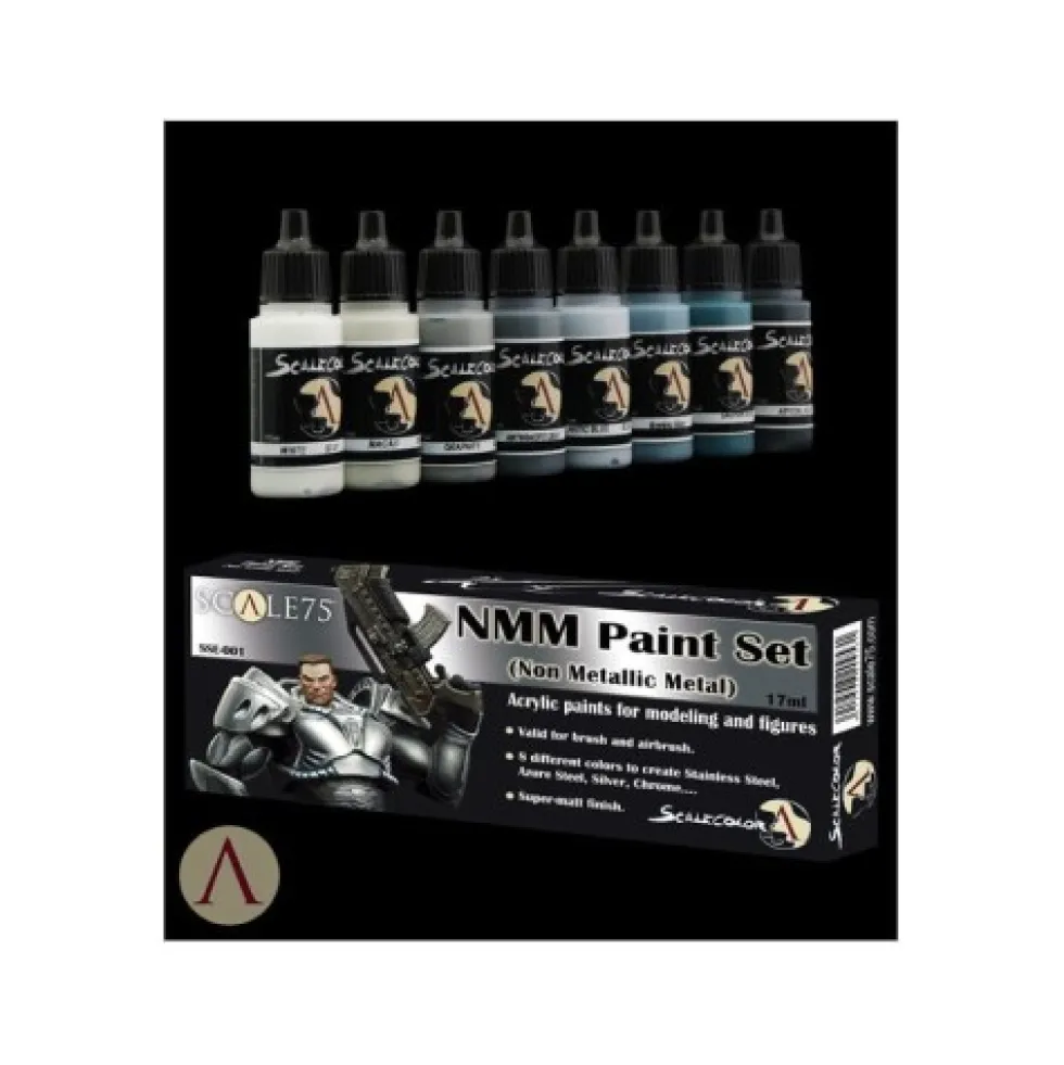 Scalecolor: NMM STEEL Paint Set