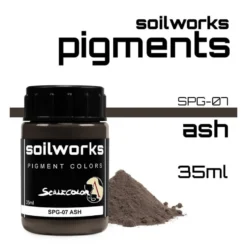 Scale75 Soil works: Ash pigment