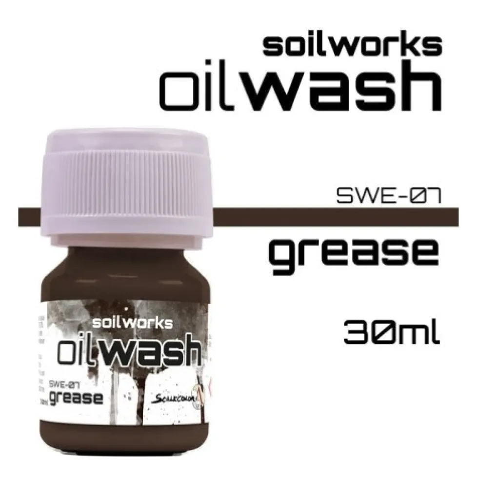 Scale75 Soil works: Grease oil wash