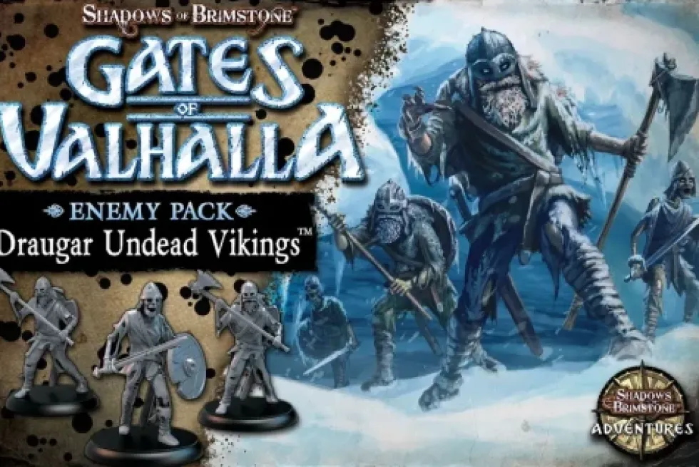 Shadows of Brimstone: Gates of Valhalla – Draugar Undead Vikings Enemy Pack