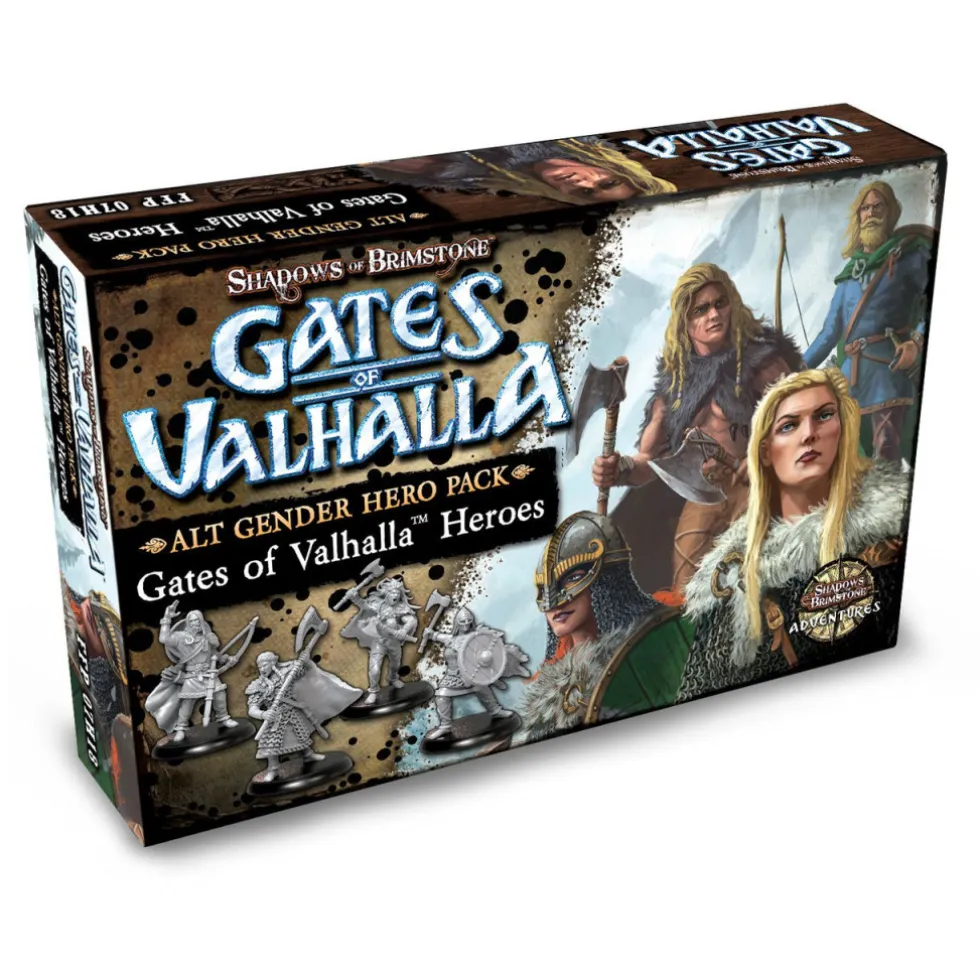 Shadows of Brimstone: Gates of Valhalla – Alt Gender Hero Miniatures