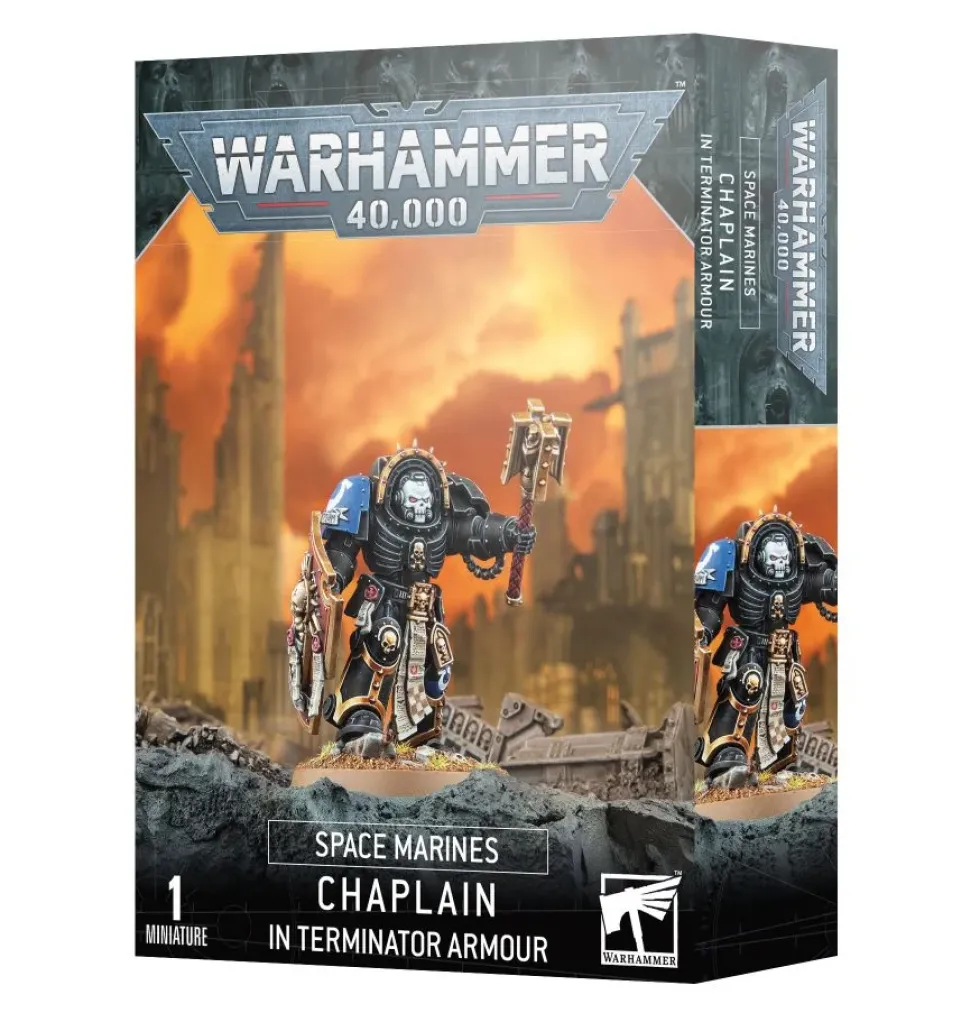 Space Marines: Chaplain in Terminator Armour (Warhammer 40,000)