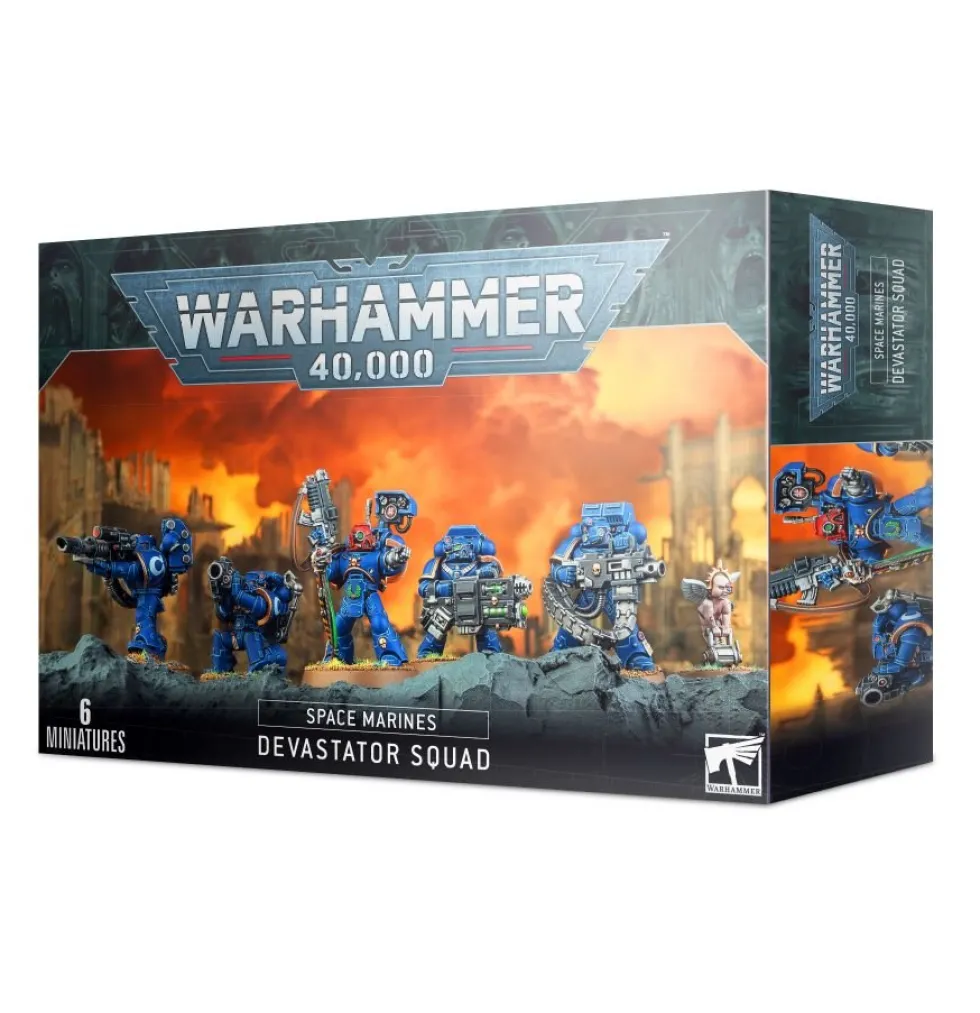Space Marines: Devastator Squad (Warhammer 40,000)
