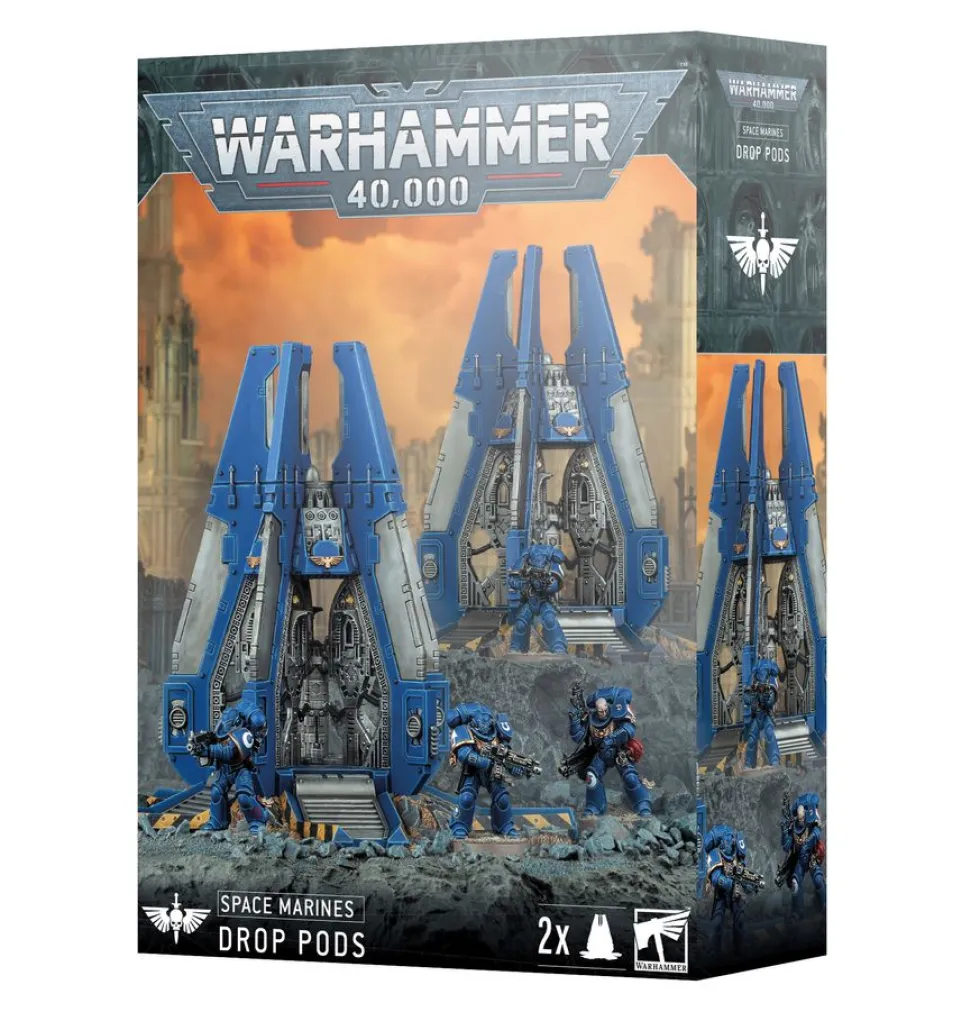 Space Marines: Drop Pods (Warhammer 40,000)