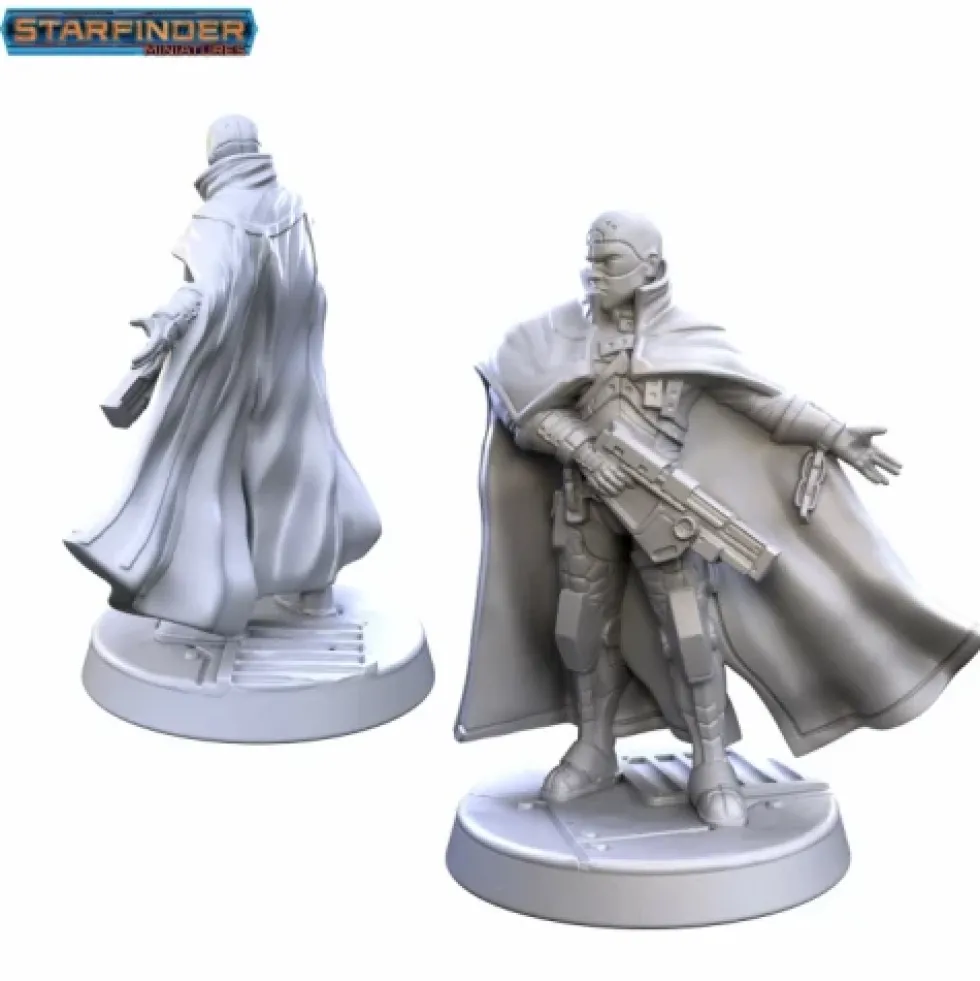 Starfinder Miniatures: Android Abolitionist Agent