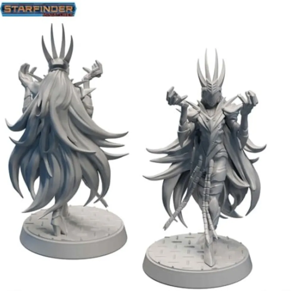 Starfinder Miniatures: Drow Arms Dealer