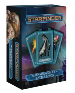 Starfinder RPG: Alien Archive 3 & 4 Battle Cards