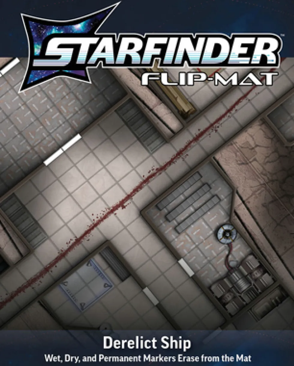 Starfinder RPG: Flip-Mat Derelict Starships