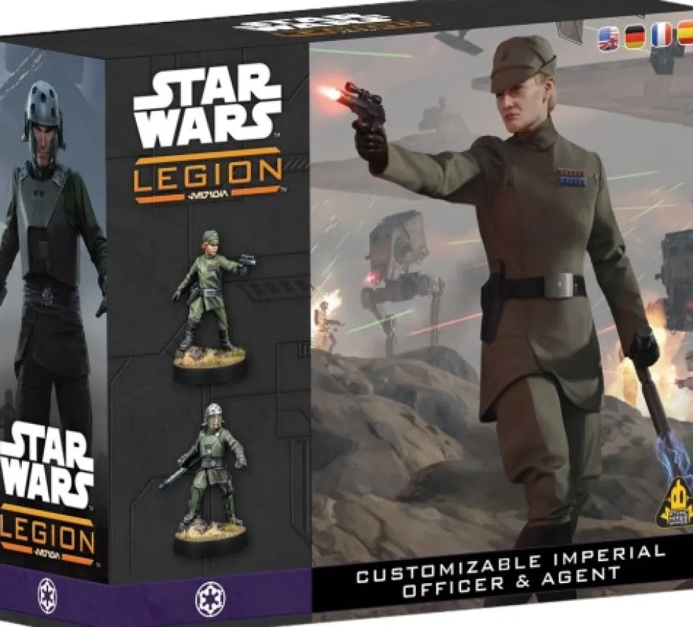 Star Wars: Legion 2.0 - Customizable Imperial Officer & Agent