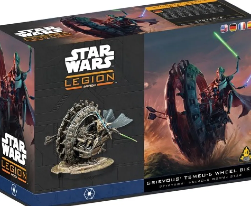 Star Wars: Legion 2.0 - Grievous' TSMEU-6 on Wheel Bike