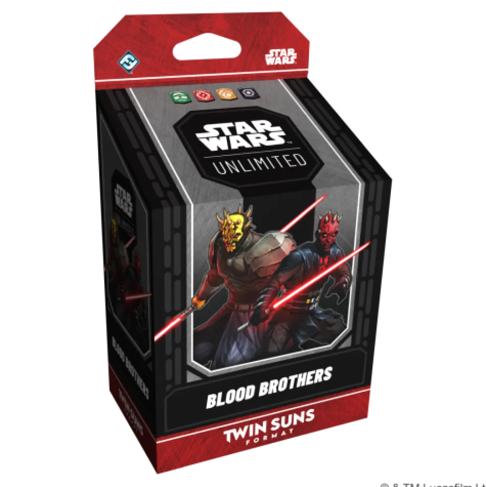 Star Wars: Unlimited Card Game - Twin Suns Format - Blood Brothers - Maul and Savage Opress