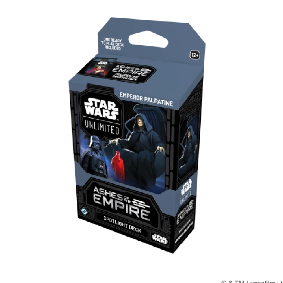 Star Wars: Unlimited Card Game - Ashes of the Empire - Spotlight Deck - Emperor Palpatine