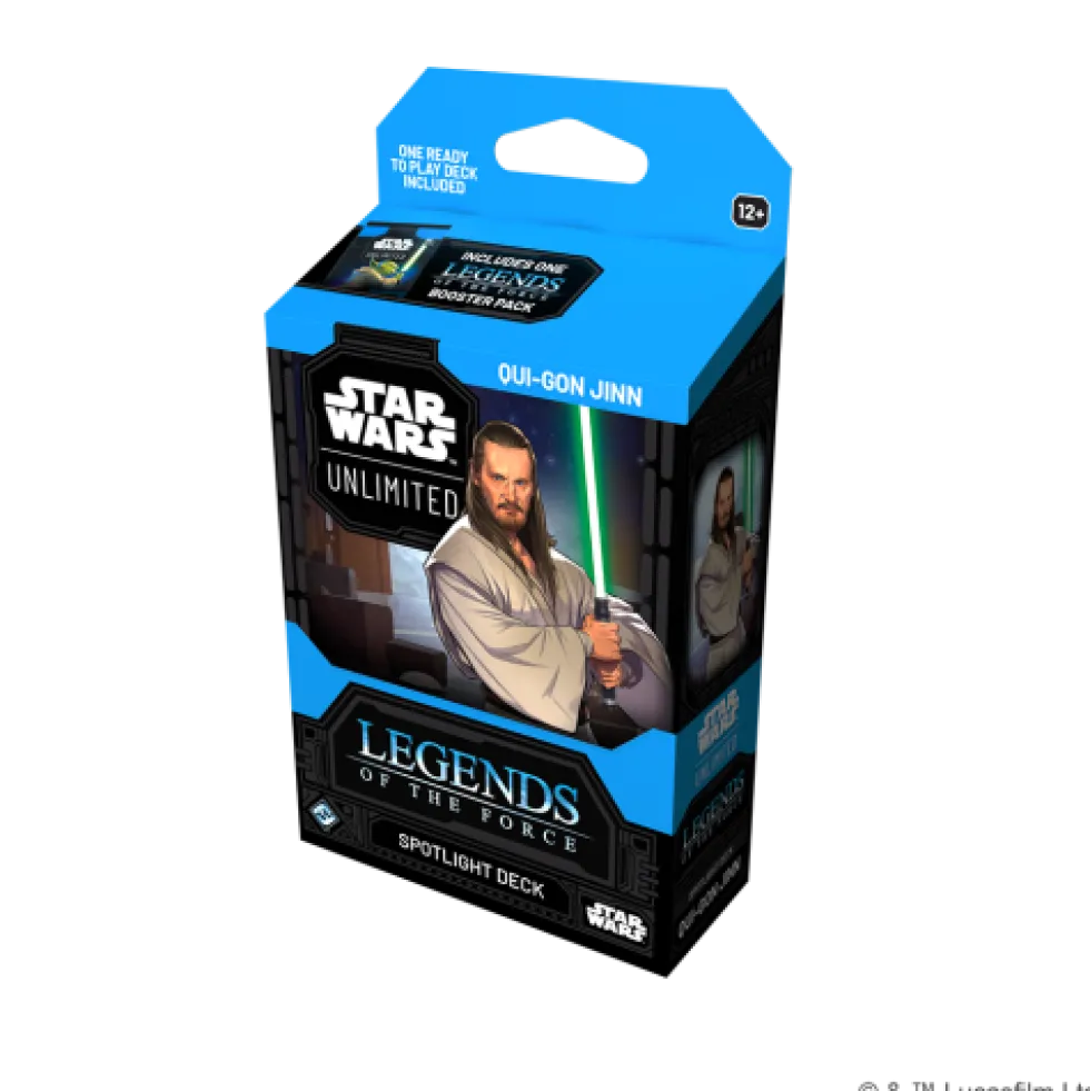 Star Wars: Unlimited - Legends of the Force - Spotlight Deck - Qui-Gon Jinn