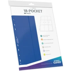 Strona do klasera Ultimate Guard 18-Pocket Side-Loading - 10 sztuk - blue