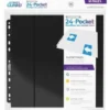 Strona do klasera Ultimate Guard 24-Pocket QuadRow Side-Loading - 10 sztuk - black