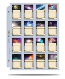Strona do klasera Ultra-Pro Platinum Series 16 kieszeni Mini American - 41x63mm