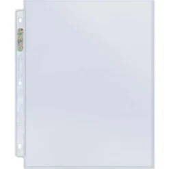 Strona do klasera Ultra-Pro Platinum Series 1 kieszeń - 215x279 mm