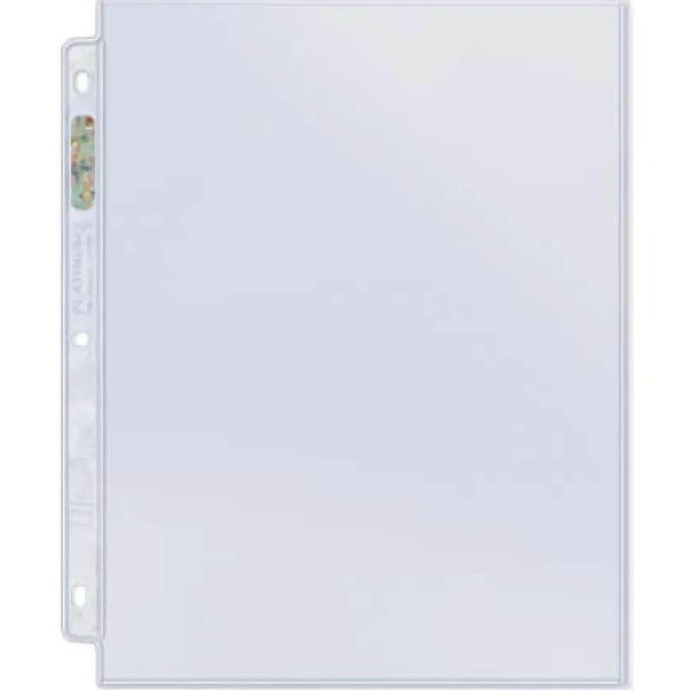 Strona do klasera Ultra-Pro Platinum Series 1 kieszeń - 215x279 mm