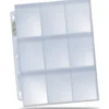 Strona do klasera Ultra-Pro Secure Platinum Series 9 kieszeni na karty Standard - 63,5x88mm