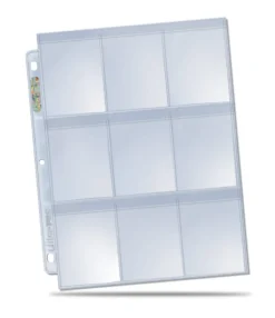 Strona do klasera Ultra-Pro Secure Platinum Series 9 kieszeni na karty Standard - 63,5x88mm