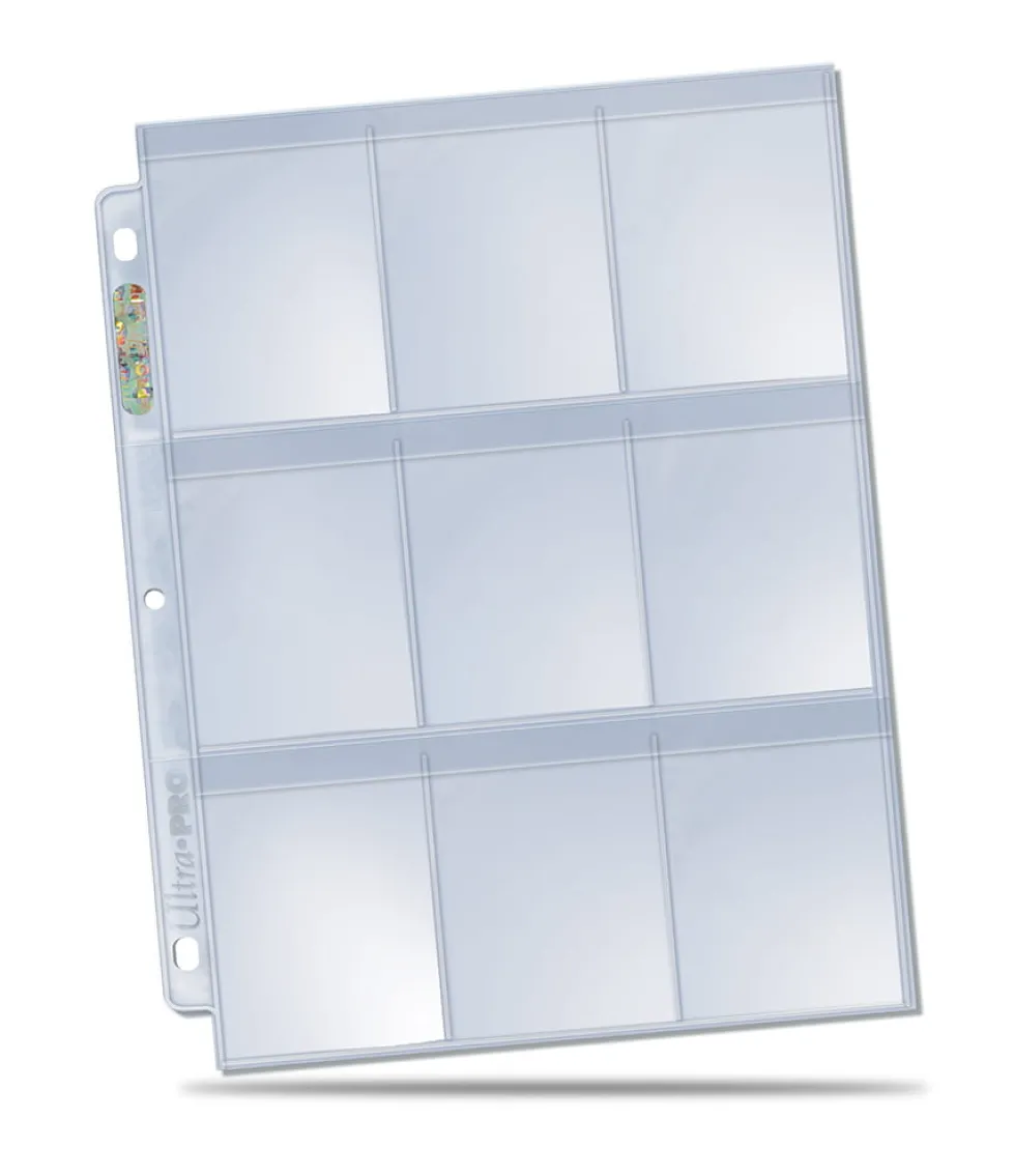 Strona do klasera Ultra-Pro Secure Platinum Series 9 kieszeni na karty Standard - 63,5x88mm