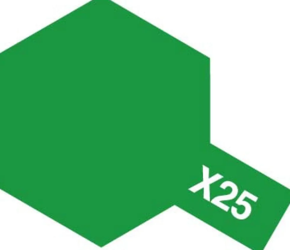 Tamiya Color Mini: X-25 - Clear Green