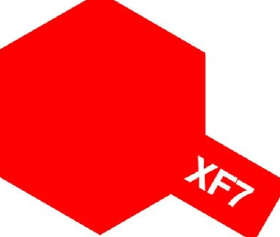 Tamiya Color Mini: XF-7 - Flat Red