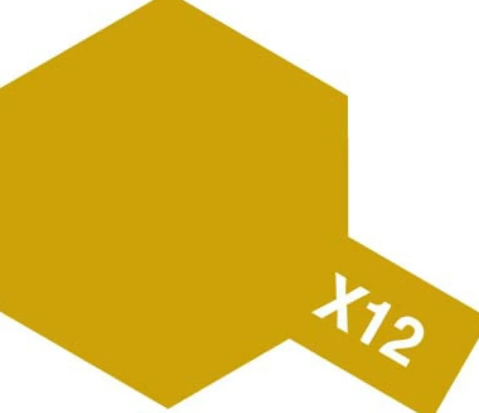 Tamiya Color Mini: X-12 - Gold Leaf