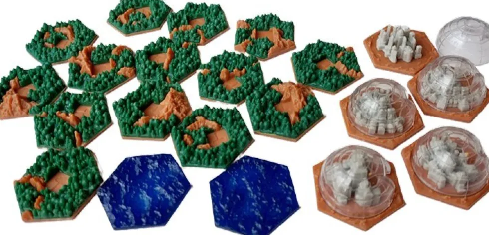 Terraformacja Marsa: Amazonis Planitia 3D Tiles