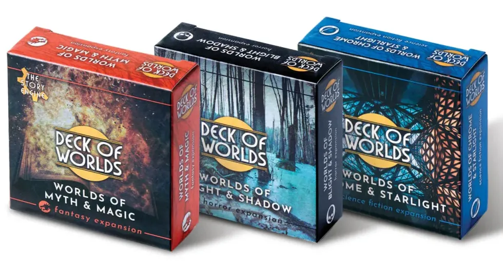 The Story Engine: Deck of Worlds - Genre Worldbuilding