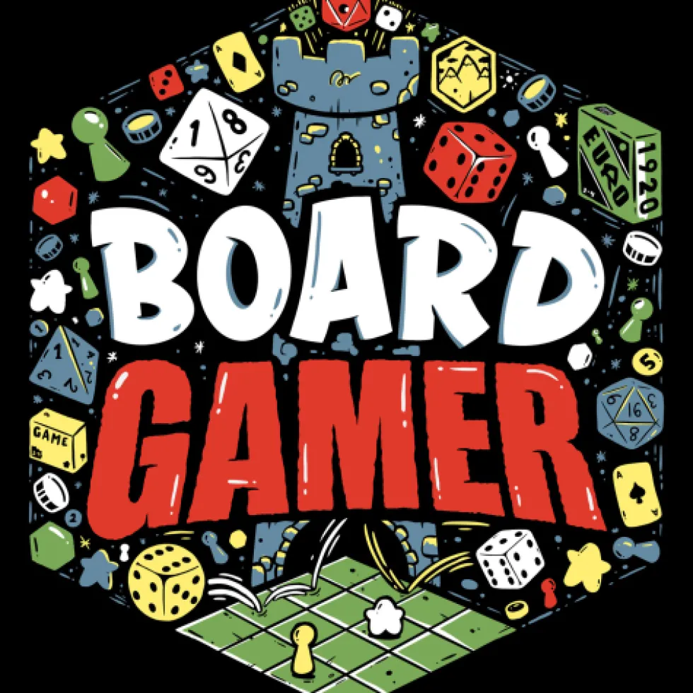 T-shirt: Board Gamer - M